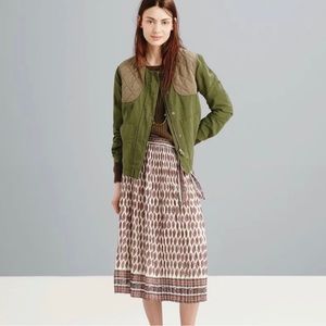 Madewell Pleated MIDI Skirt